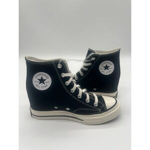 Converse Women's Chuck Taylor All Star Wedge Platform High Cavas Black NEW